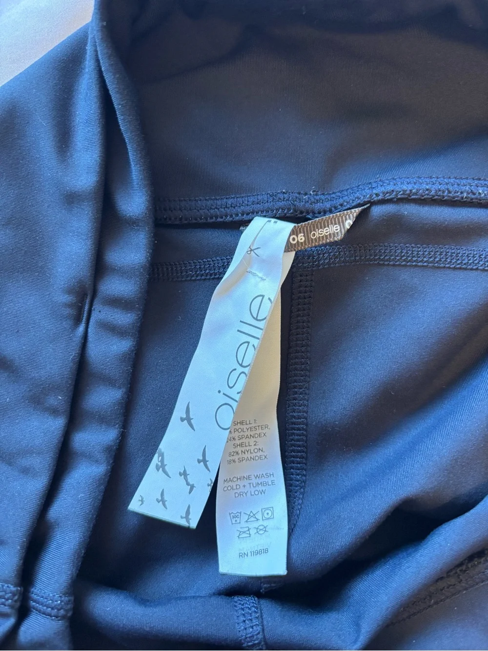 oiselle Navy Leggings